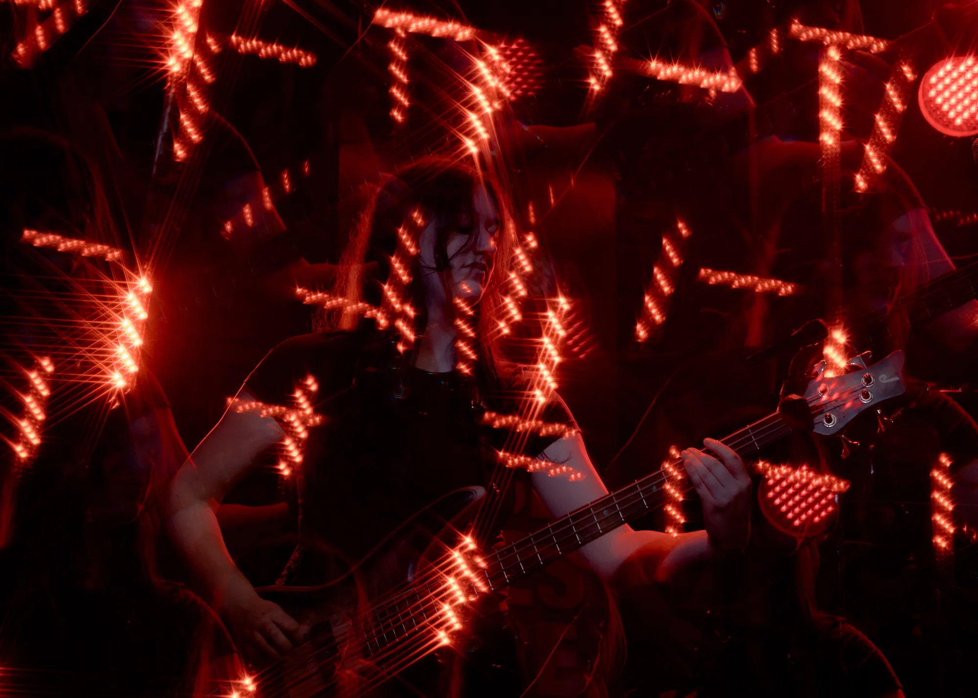 In Pieces on stage at the Roxy Cabaret